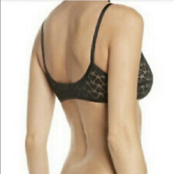 FREE WITH BUNDLE PURCHASE! NWOT Free people black lace bralette size large bra - Picture 3 of 10